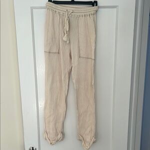 Free People FP Beach Gauze Lounge Joggers